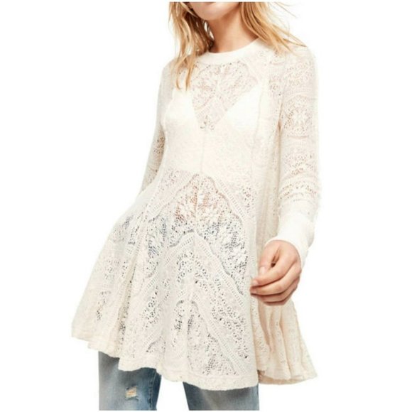 Free People Sweaters - Free People Coffee in the Morning Tunic Sweater